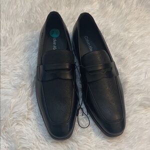 Calvin Klein Men's Elegant Black Slip-Ons New size 7.5